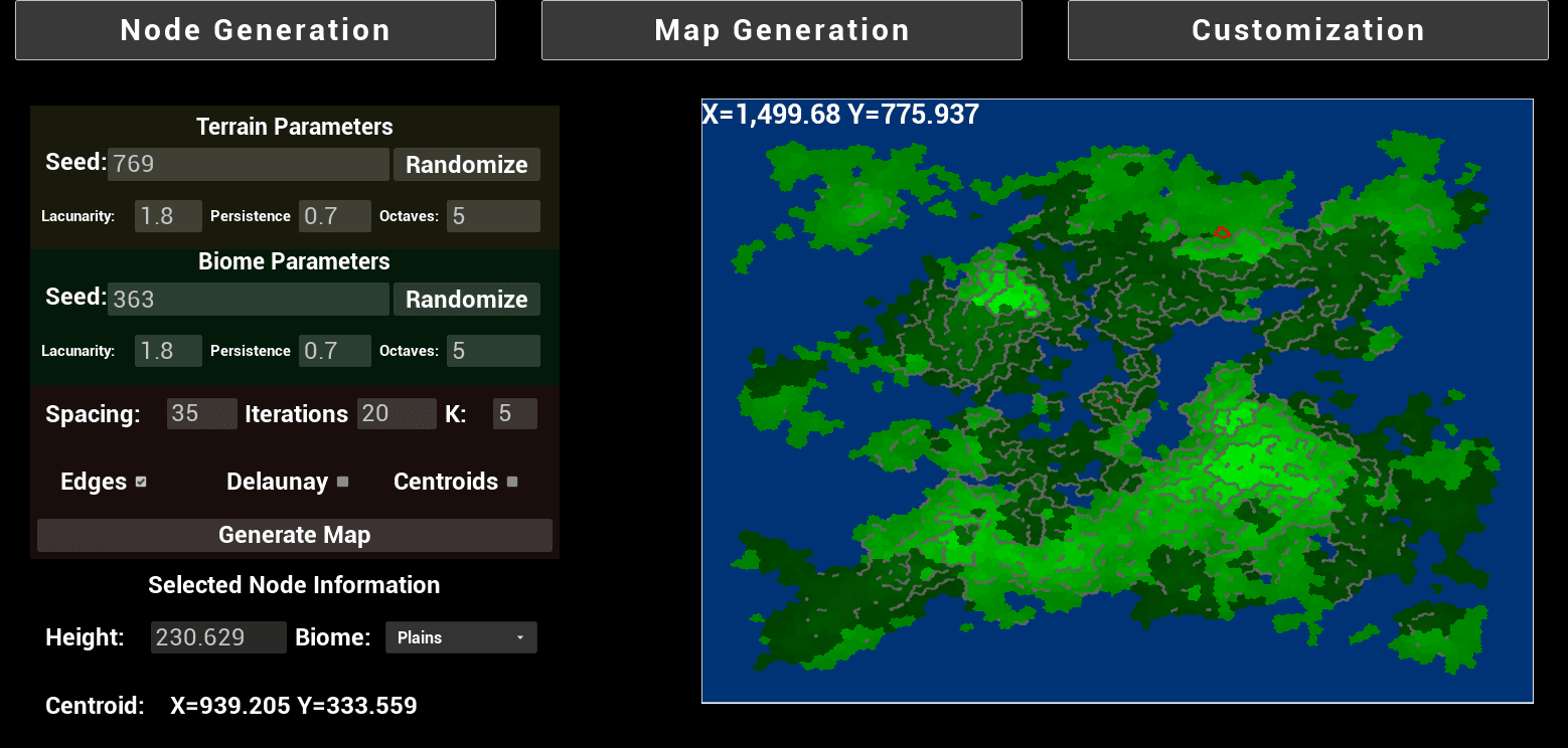 Map Generation System